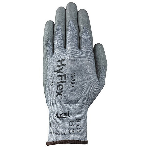 Ansell Cut Resistant Gloves,Size 6,Gray,PR 11-727 Ansell Cut Resistant Gloves,Size 6,Gray,PR 11-727
