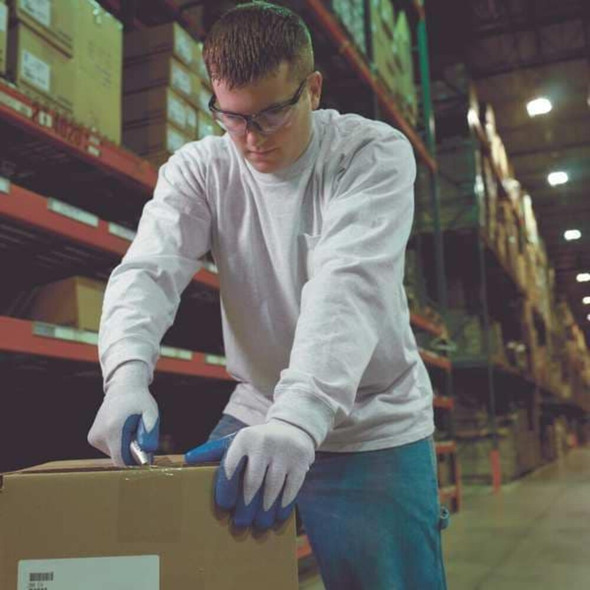 Cut Resistant Coated Gloves, Cut Level A2 ,Dipped ,Nitrile ,Smooth ,L 1 PR  545L-08