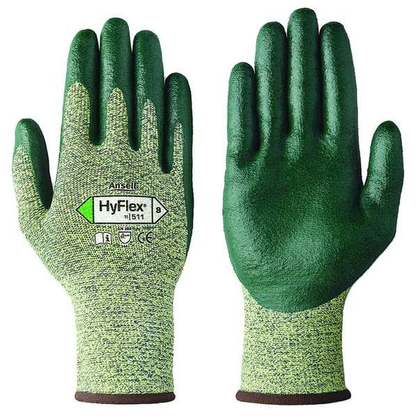 Cut Resistant Coated Gloves, Cut Level A5 ,Dipped ,Nitrile ,Sandy ,2XL 1 PR