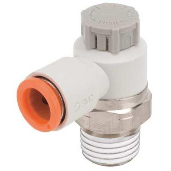Smc Speed Control Valve,5/16in NPT,Meter Out AS2201F-N02-09SA Smc Speed Control Valve,5/16in NPT,Meter Out AS2201F-N02-09SA