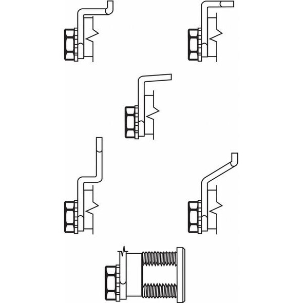Manufacturer Varies Lock Kit,For 4C Pedestal Mailboxes 97-28