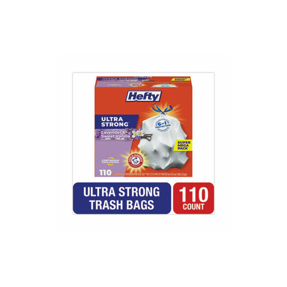 Hefty® BAG,13GAL,TK,DS,WH E88366