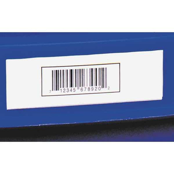 Bin Buddy LabelHolder,3inL,1inW,Clear,PK25 BB-13