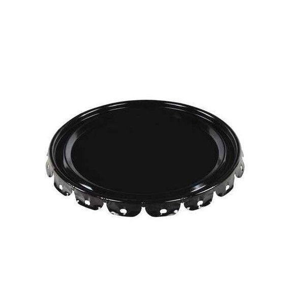 Manufacturer Varies Steel Pail Lid,Black,For Use With 1TMH7 LID-STL-UN