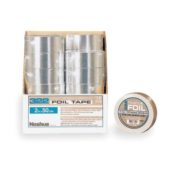 Nashua FoilTape,Aluminum,50-1/4ydL,2-7/8inW 322