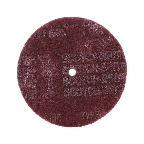 Scotch-Brite Fiber Disc,8x1/2in,Med,AlO 7100045907