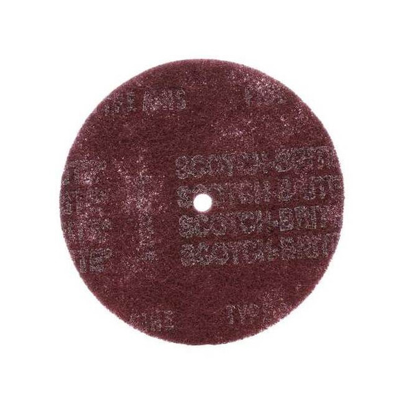 Scotch-Brite Fiber Disc,8x1/2in,Med,AlO 7100045907
