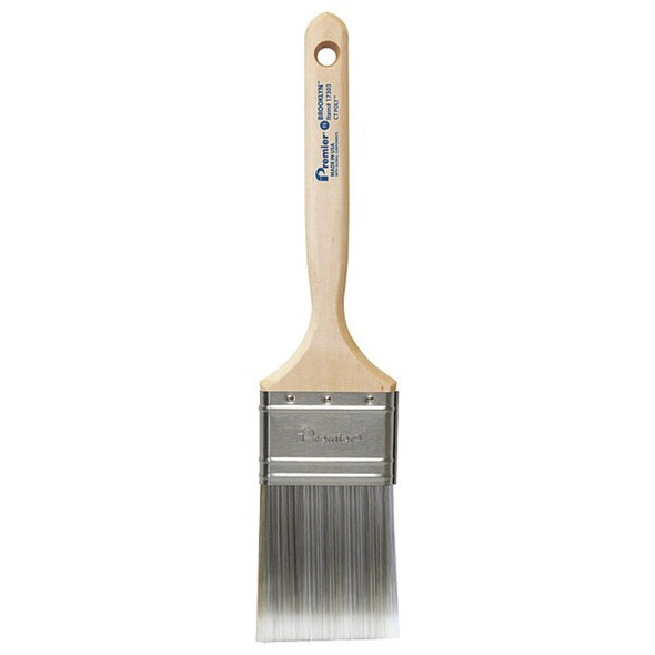 2-1-2" Flat Sash Soft, Polyester Bristle, Paint Brush, Hardwood Handle  17302