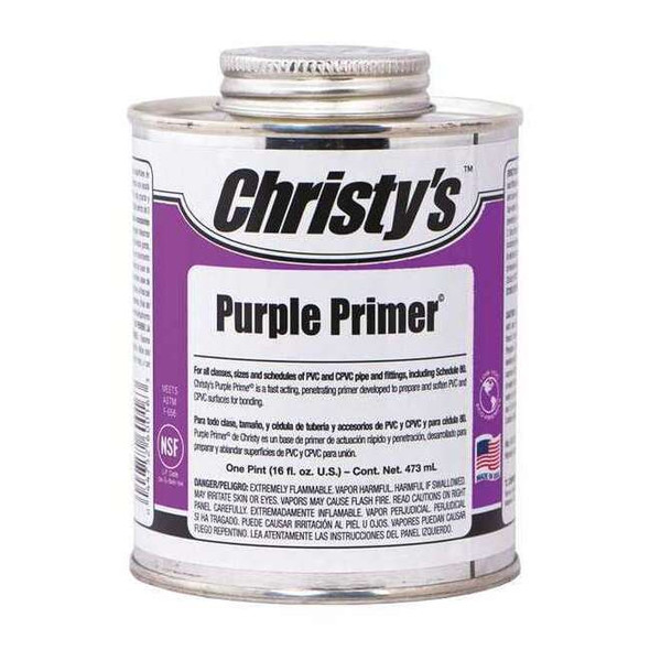 Christys Primer,Purple,16 oz. RH-PURP-PT-12