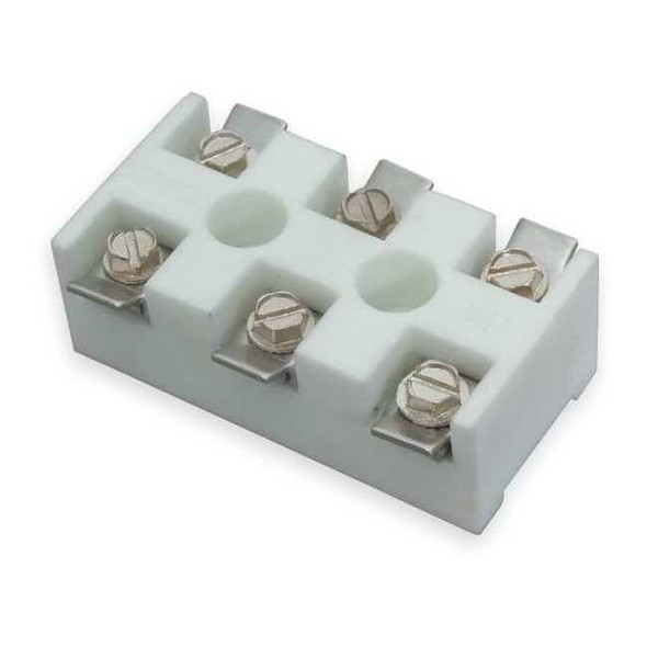 Tempco Ceramic Terminal Block,1-1/4x2-7/16 in. EHD-108-121