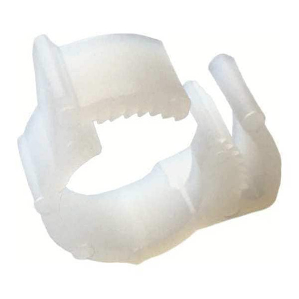 Manufacturer Varies Snap-Hose Clamp,White,0.75"Max ID,PK10 22HSC0140