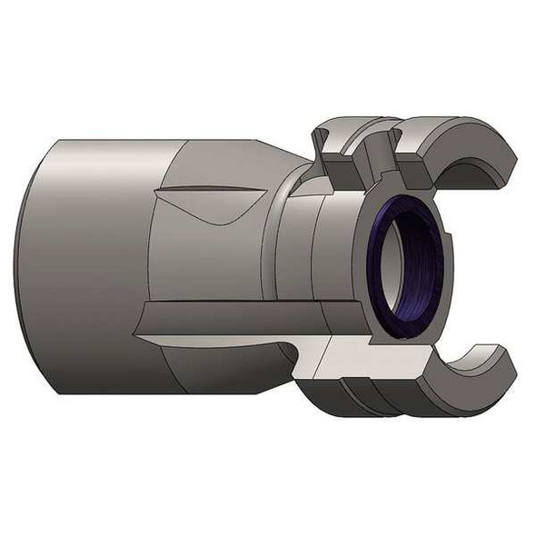 Dixon Quick Connect,Plug,1/2" Body,3/4"-14 P4F6