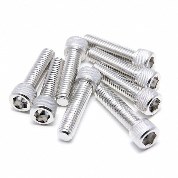 1/4"-20 Socket Head Cap Screw, Socket, NL-19 18-8 Stainless Steel, 1-1/2 in Length, 25 PK