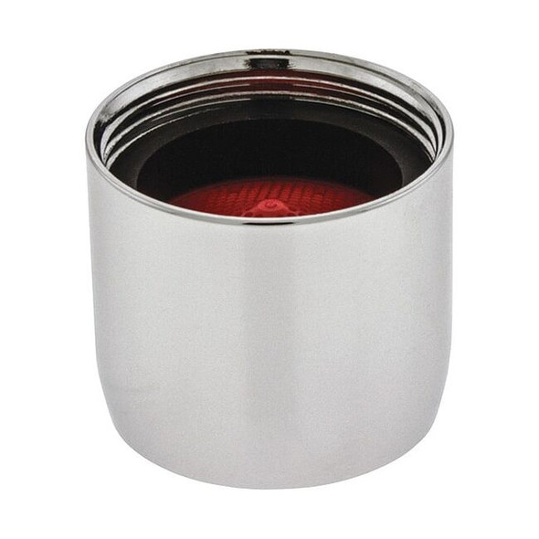 Neoperl 2.2 gpm Outlet, 3/4 in - 27 Thread Size, Chrome, Brass 5501805