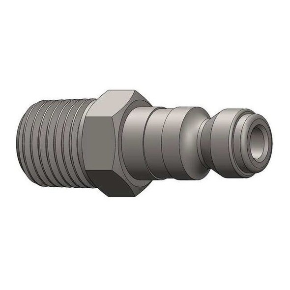 Dixon Male to Automotive Plug,(M)NPT,3/8,Steel J3M3