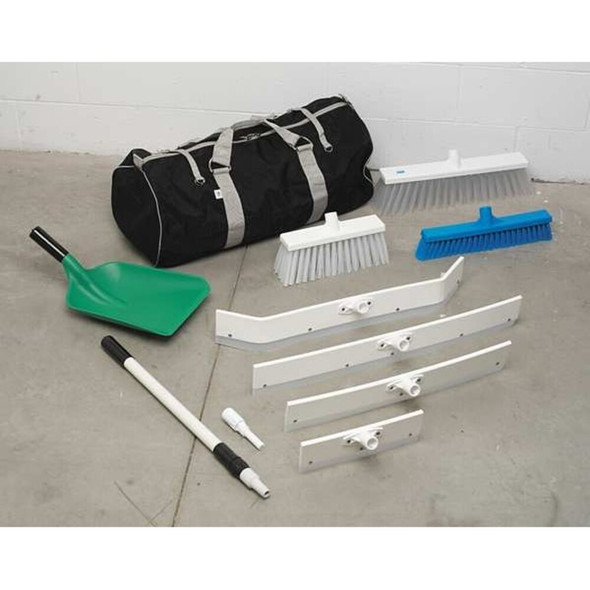 No. 3 Industrial Shovel Blade, Plastic Blade, 7 in L, Black Polypropylene Handle  6895SS