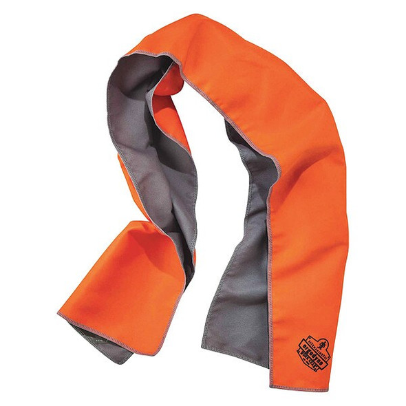 Ergodyne Evaporative Cooling Towel,Orange 6602MF Ergodyne Evaporative Cooling Towel,Orange 6602MF