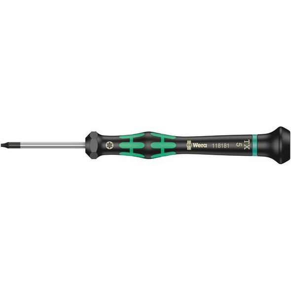 Wera General Purpose Torx Screwdriver T5 Round 05118181001