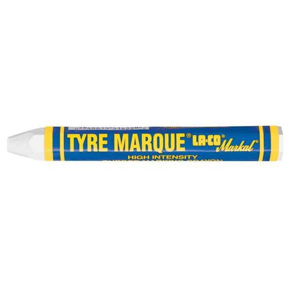 Markal Wax Tire Marker 1-2"W x 4-5-8"L, Yellow 51421