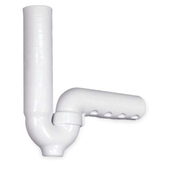 Truebro 1-1/4- 1-1/2 Dia, Molded Vinyl, -, P-Trap Cover 82190