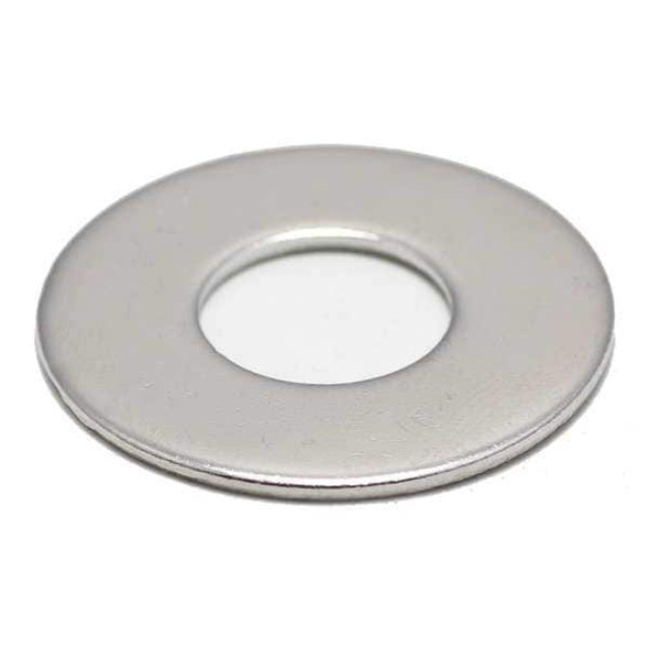 Flat Washer, For Screw Size 3/8" ,Stainless Steel NL-19 Finish, 25 PK
