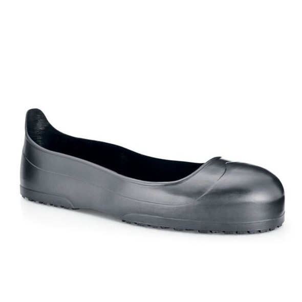 Overboots, Plain Toe, Rubber, 2 in Height, Pull On Closure, SFC-2 Sole, Black, L  54