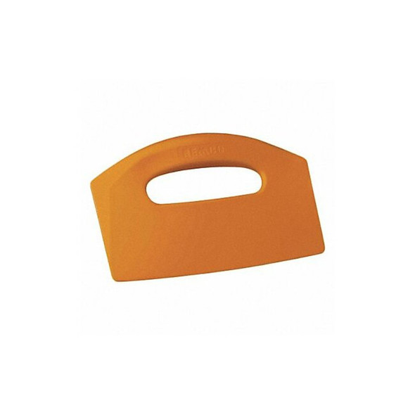 Remco Bench Scraper,Poly,8-1/2 x 5 In,Orange 69607