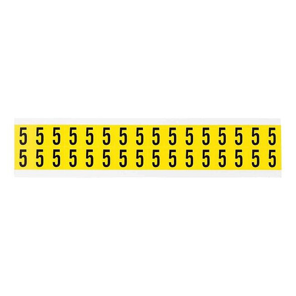 Brady Carded Numbers and Letters,5,PK32 3420-5