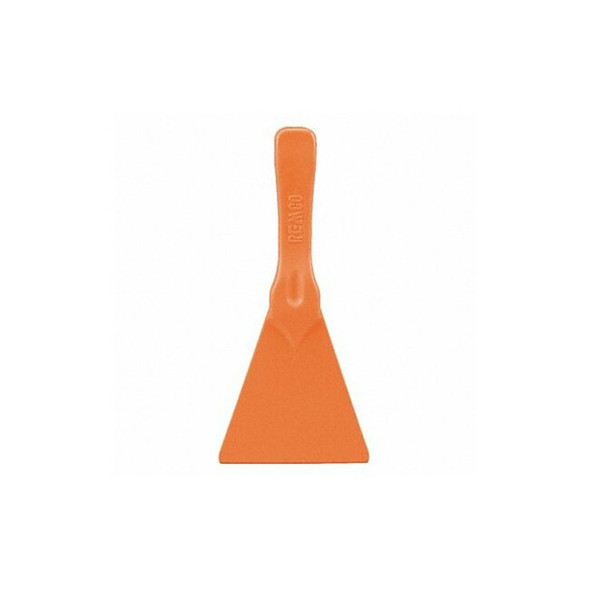 Remco Hand Scraper,Poly,4-3/8 x 9-3/4,Orange 69627
