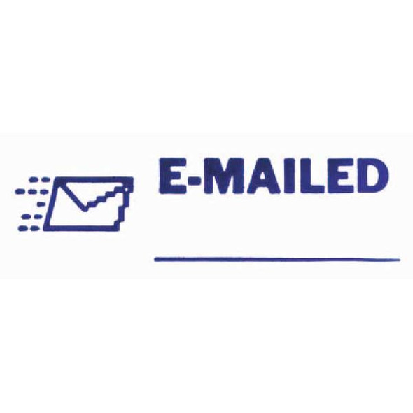 Accu-Stamp2 Message Stamp,E-Mailed with Line 038842