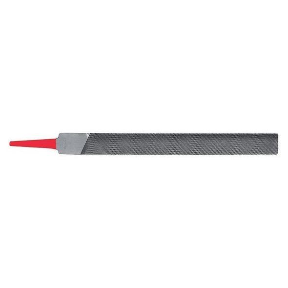 Simonds Half Round File,American,12in.L,Nat. 73323500