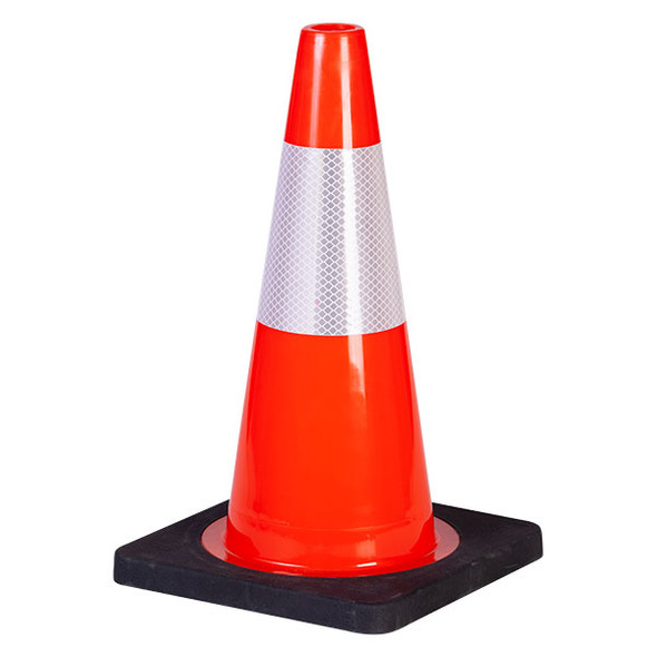 TruForce™ Traffic Cones w/ Rubberized Black Base