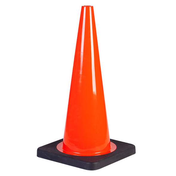 TruForce™ Traffic Cones w/ Rubberized Black Base