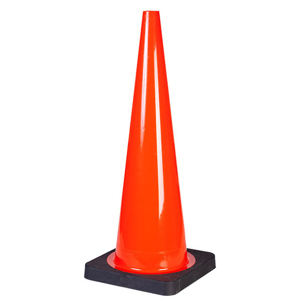 TruForce™ Traffic Cones w/ Rubberized Black Base