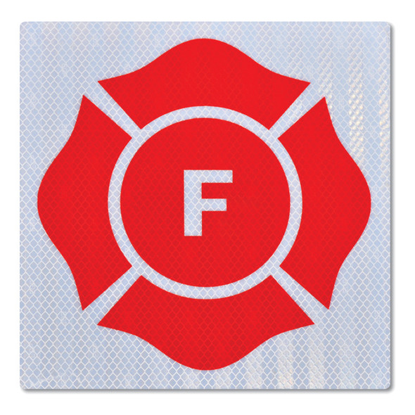 NMC™ Florida Truss Sign, "F", Vinyl, 1/Each