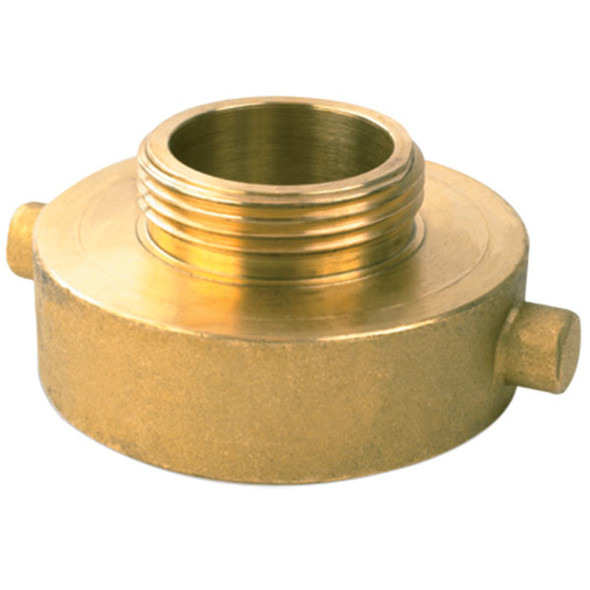 Female x Male Brass Reducer, 2 1/2" NST x 1 1/2" NST, 1/Each