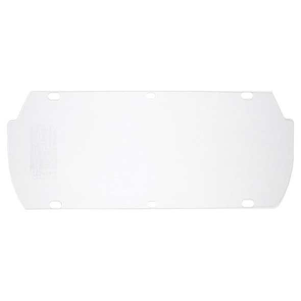 MCR Safety® Double Matrix Acetate Face Shield, Flat, Clear, 1/Each