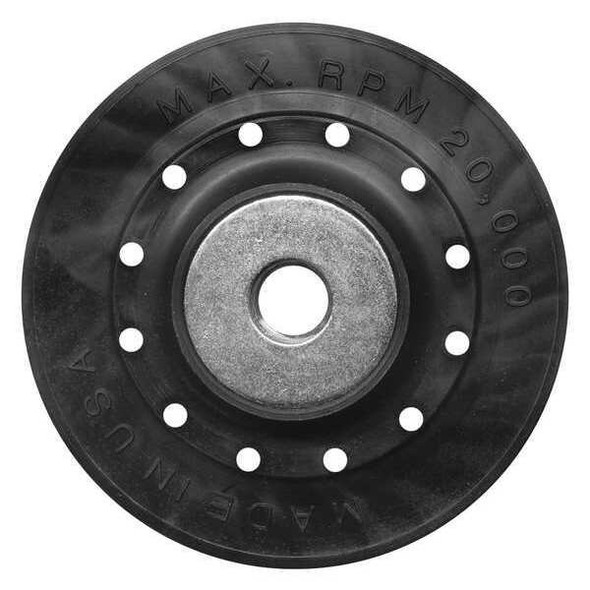 Century Drill & Tool Air Cooled Backing Pad, 4-1/2 in. 77145 Century Drill & Tool Air Cooled Backing Pad, 4-1/2 in. 77145