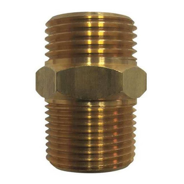 Sani-Lav Hose Adapter, Brass, 3/4 in. MNPT Inlet H26