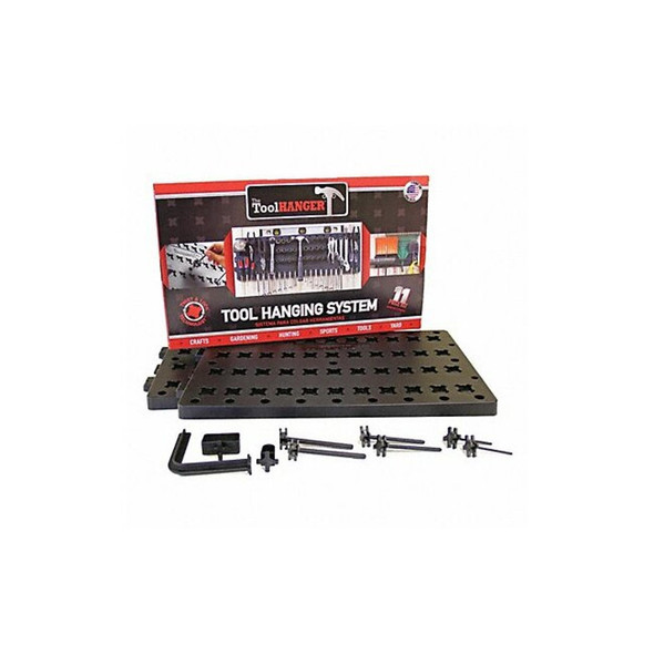 Toolhanger Tool Hanger Kit,Black,50 lb. Capacity 8209