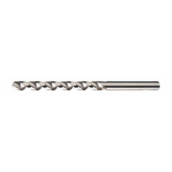 118 Degree High-Helix Taper Length Drill Cleveland 2550 Bright HSS RHS/RHC No 10