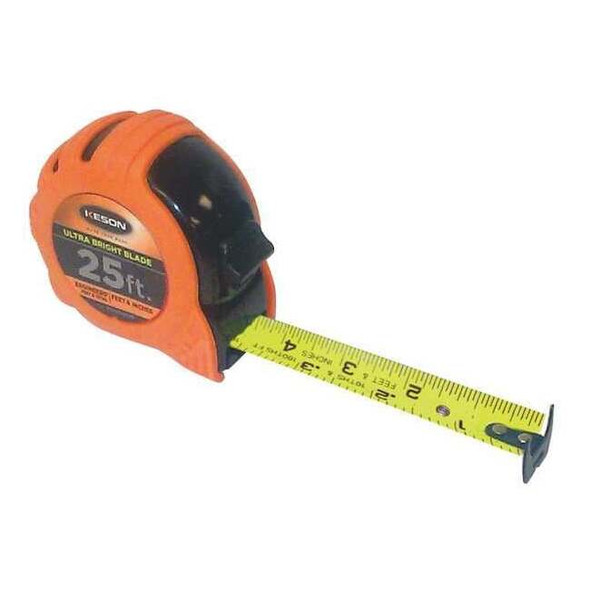 Keson 25 ft Tape Measure, 1 in Blade PG181025UB