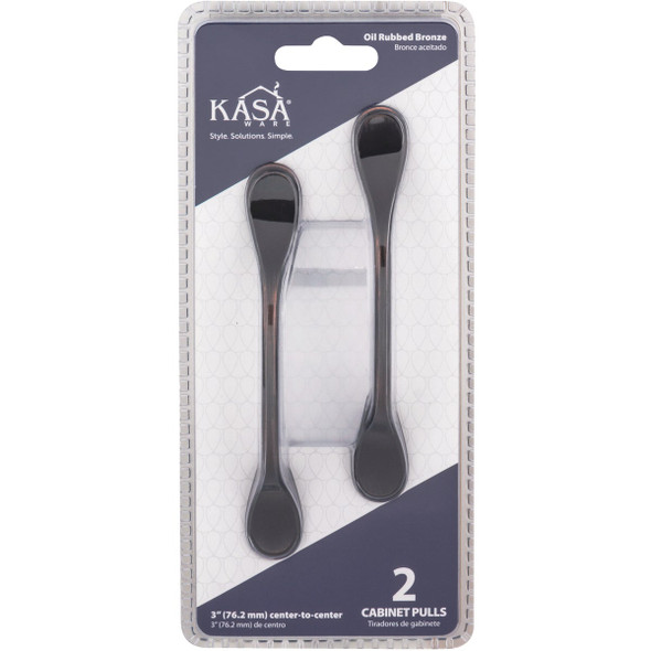 KasaWare 5 In. Brushed Oil Rubbed Bronze Cabinet Pull (2-Pack) K9973BORB-2 254311