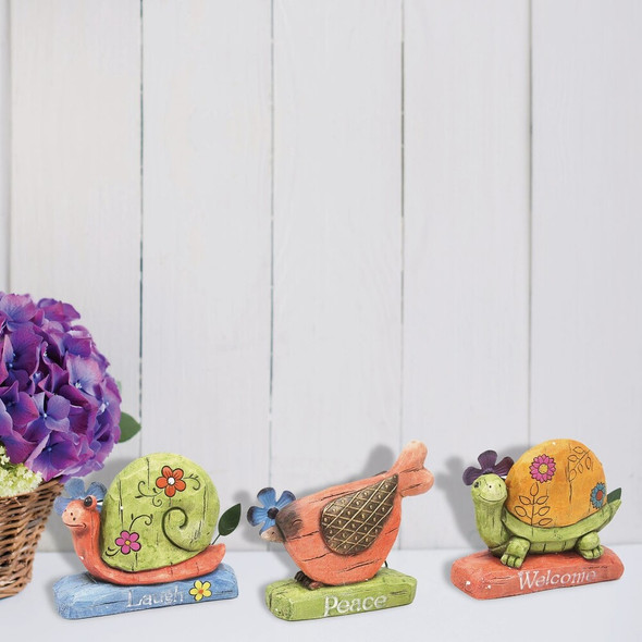 Alpine 5 In. H. Soft Color Animal Statuary KGD132ABB Pack of 9 819874