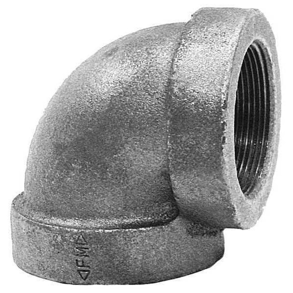 90 Degree Elbow 90 Degree Elbow, 1-1/4" Pipe, FNPT, Cast Iron, Class 125