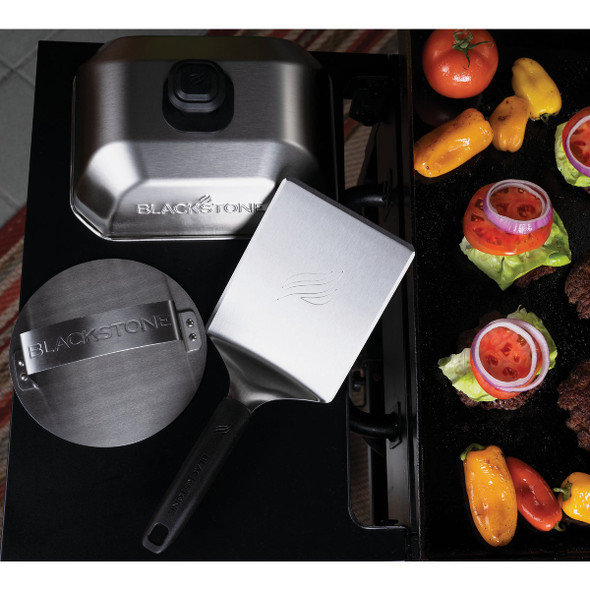 Blackstone Stainless Steel 3-Piece Burger Kit Blackstone Stainless Steel 3-Piece Burger Kit
