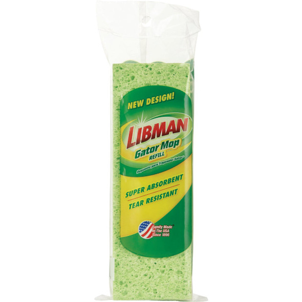 Libman Gator 9 In. Sponge Mop Refill Libman Gator 9 In. Sponge Mop Refill