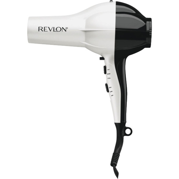 Revlon 1875W White/Black Shine Booster Hair Dryer RV484WHT