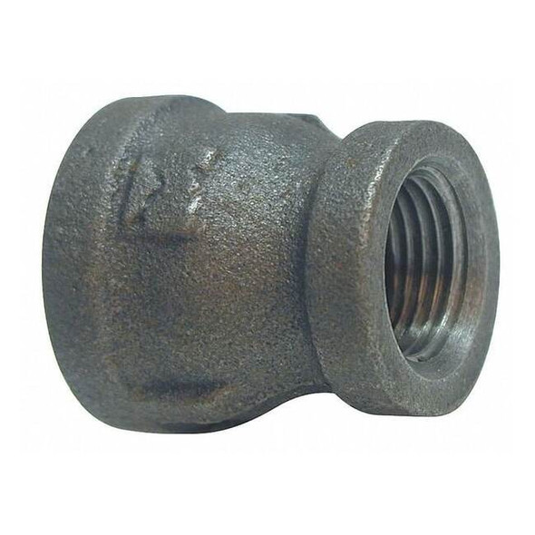Reducer Coupling Reducer, 3/4" x 1/2" Pipe, FNPT, Malleable Iron, Class 150
