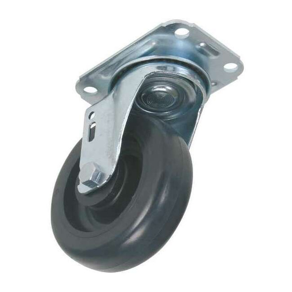 Manufacturer Varies Swivl Plat Castr,Polyolfin,5 in,220 lb,D 4X695